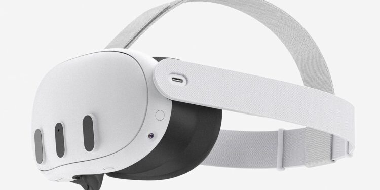 MetaQuest3 Render From the side