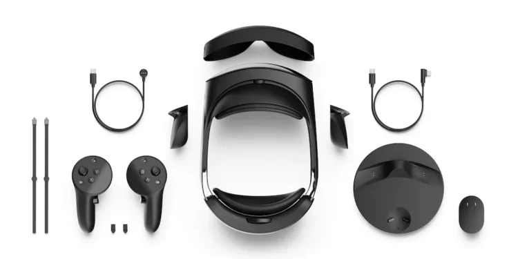 Meta Quest Pro - All parts inside the box
