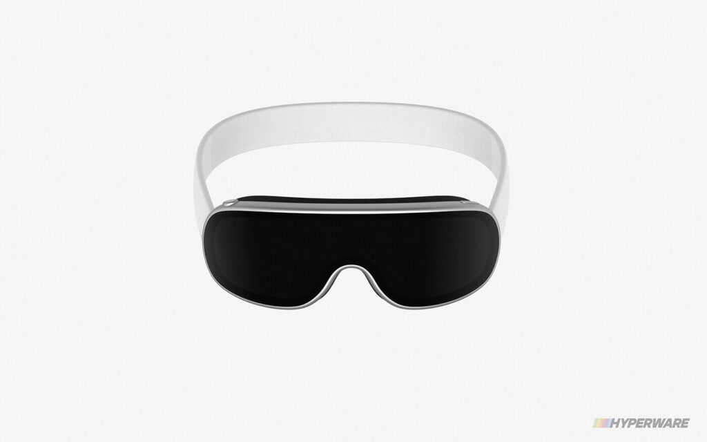 Apple Mixed Reality Headset from the front