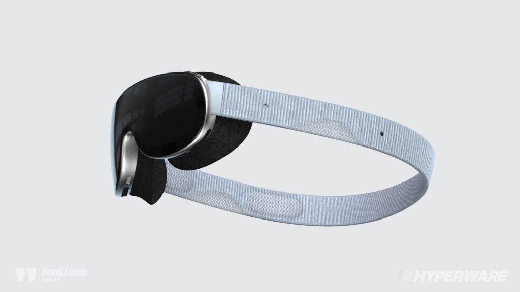 Apple's Headset Renders From side