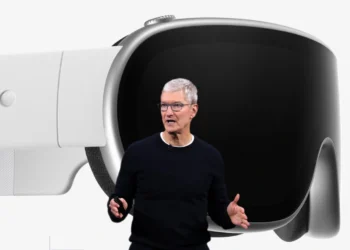 Tim Cook Presenting - Apple's AR Glasses