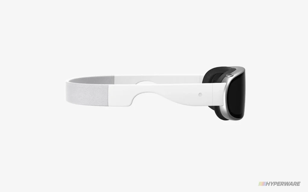 Apple Mixed Reality Headset from the side