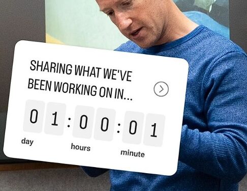 Mark possibly teasing Meta Quest 3