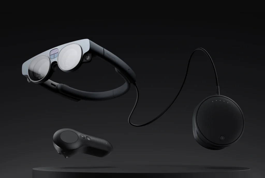 Magic Leap 2 with compute puck