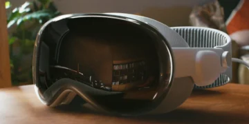 Apple Vision Pro Laying on the Table